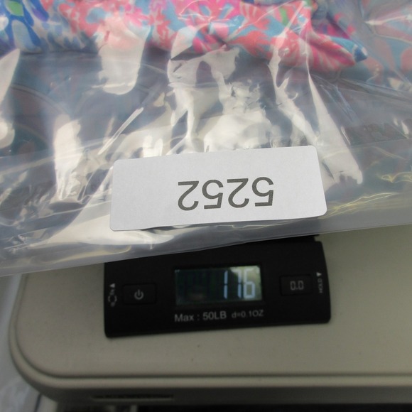 Lilly Pulitzer Girls Mini Agee Romper Dress XL Pink Cotton Sleeveless Beach 176 - Picture 12 of 12